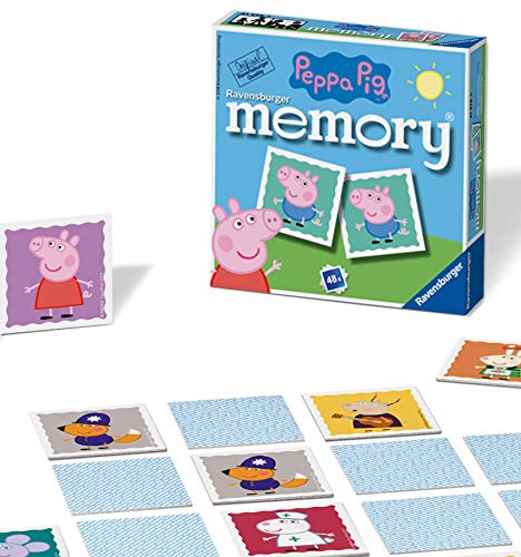 Ravensburger Mini Memory® | 48 Carte Illustrate | Peppa Pig Bmabini Gioco