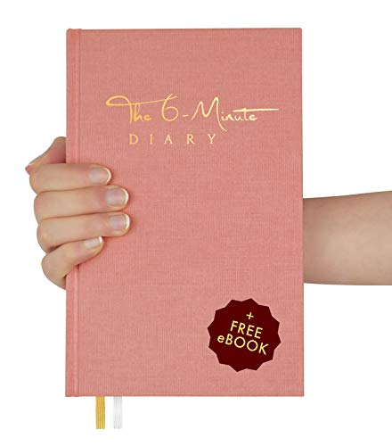 The 6-Minute Diary (Il Diario di 6 Minuti) | 6 Minutes a Day for More Mindfulness, Happiness and Productivity | A Simple and Effective Gratitude Journal | The Perfect Gift (Rosa Antico)