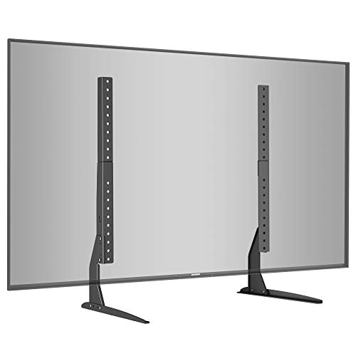 BONTEC Supporto Piedistallo TV per schermi TV LED LCD Plasma da 22-65 pollici, può supportare in sicurezza 50 kg e il peso massimo. VESA 800 x400mm