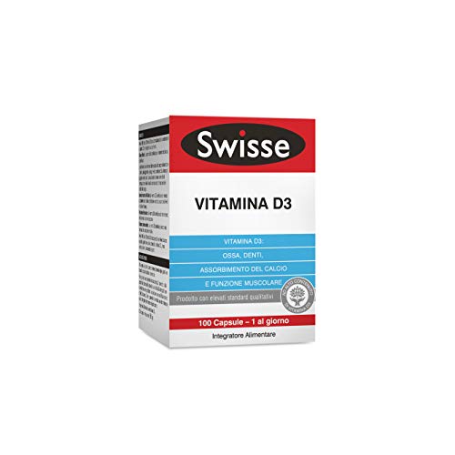 Swisse Vitamina D3 Integratore Alimentare 100 Compresse