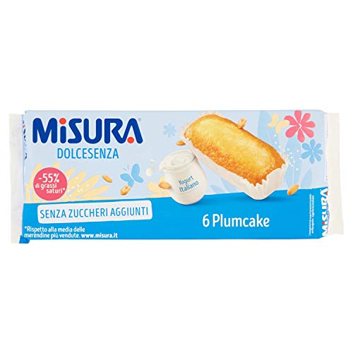 Misura Plumcake Preparati con Yogurt, 6 Plumcake, 190g