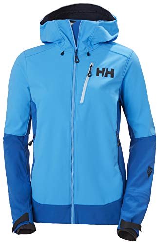 Helly Hansen W Odin Softshell Jack Cappotto, 611 Blue Mountain, L Donna