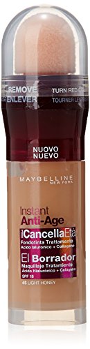 Maybelline El Borrador Instant Anti-Age Make Up #045-Light Honey - 8 Gr