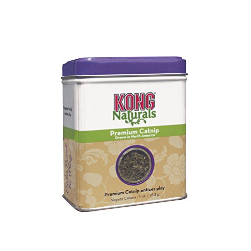 KONG - Naturals Premium Catnip - Coltivazione di qualità del Nord America - 28 Grammi