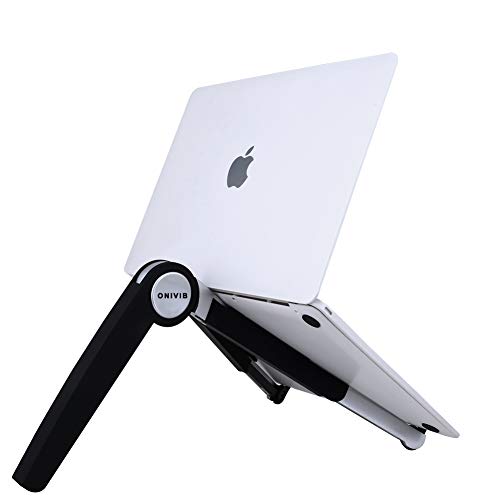 ONIVIB resistente lega di alluminio pieghevole stand, Supporto, Supporto per iPad, NOTEBOOK, Laptop, Netbook