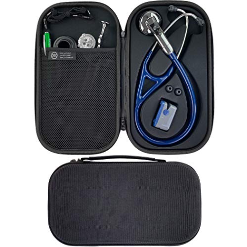 Pod Technical Cardiopod II - Custodia per stetoscopio per tutti gli stetoscopi Littmann, colore: Nero