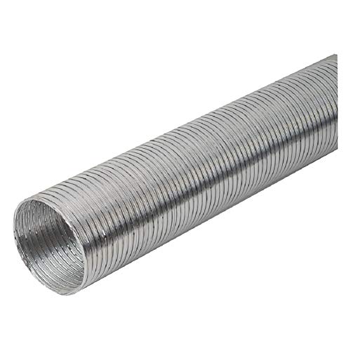 Tubo flessibile in alluminio, Ø 100 mm, lunghezza 1,5 m, flessibile