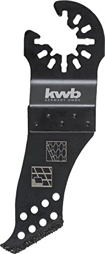 KWB 708460 708460-Utensile per la Pulizia di Piastrelle e fughe, a Batteria, Colore: Nero