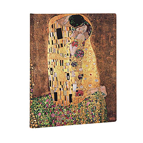 Paperblanks Diari a Copertina Rigida Centenario di Klimt – Il Bacio | Righe | Ultra (180 × 230 mm)