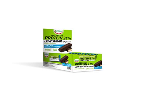 Equilibra Protein 31% Low Sugar Bar Cocco & Cioccolato Fondente - 24 Bar - 950 g