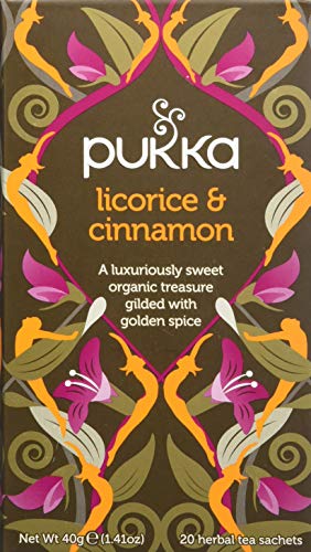 Pukka Licorice Cinnamon - Tisana 20 filtri