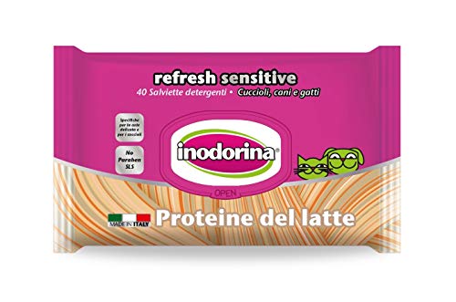 Inodorina Salviette Sensitive Latte , 40 salviette