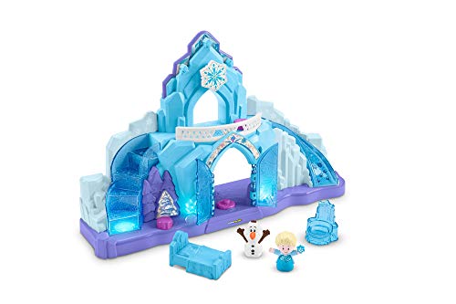 Fisher-Price - Frozen Palazzo di Elsa, Little People Playset con Personaggi, Per bambini 1,5+ Anni, GKV24