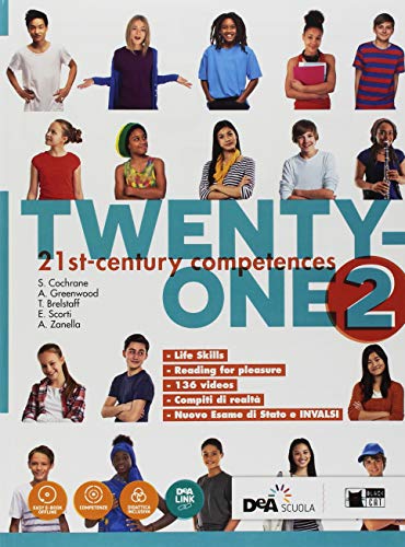 Twenty-one. Student's book-Workbook. Con Map it! Per la Scuola media. Con ebook. Con espansione online. Con DVD-ROM: 2