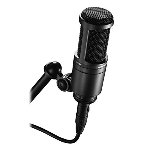 Audio-Technica AT2020, Microfono Professionale da Studio Cardioide a Condensatore