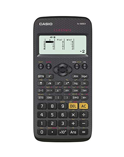 Casio Classwiz FX-82EX Calcolatrice Scientifica, 274 Funzioni, Display Naturale, Alimentazione a Batteria