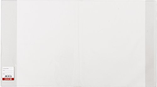 Baier & Schneider - Copertina per libri e quaderni, 54 x 26,5 cm, trasparente