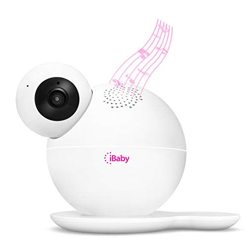 iBabyCare M7 Lite Baby Monitor Smart Baby Monitor con App Telecamera orientabile Visione Notturna Sensori di temperatura e umidità con funzione interfono