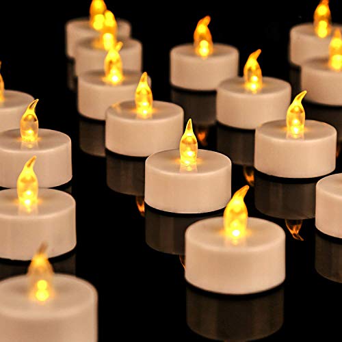 Candele a LED, portò candele flickering flameless candele，100 Ore Lunga Durata della Batteria, per Decorazione di Casa Camera Natale Partito Matrimoni Compleanno 36pcs