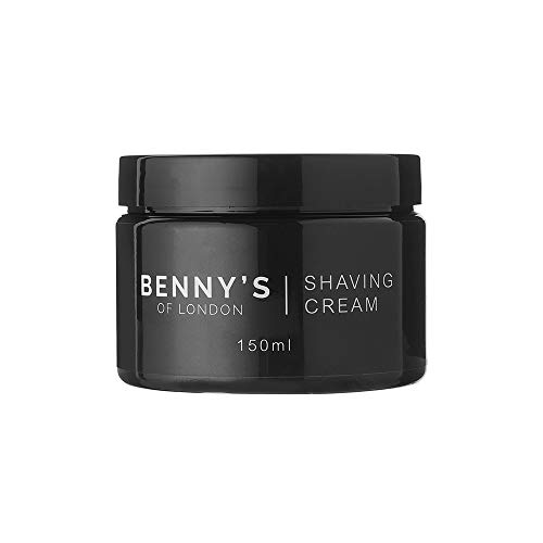Crema da barba - Benny's of London - HYDRATES ET RAJEUNISSANTS, notre crème à raser est incroyable pour votre peau, vous aidant à vous raser tout en lui redonnant vie.