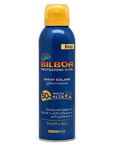 Bilboa Bimbi Spray Solare Multiposizione SPF 50+ 150ml