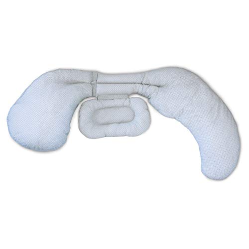 Chicco Boppy Mod Geo - Cuscino per gravidanza e corpo, 3 pezzi, colore: Bianco