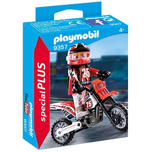 Playmobil Special Plus 9357 - Campione di Motocross, dai 4 anni