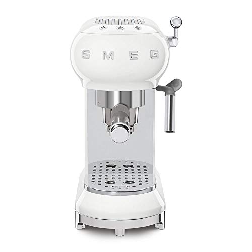 Smeg ECF01WHEU macchina per caffè Libera installazione Macchina per espresso 1 L Semi-automatica