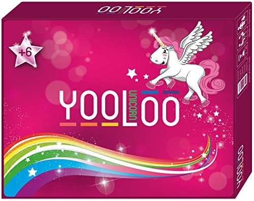YOOLOO Unicorn - L'eccezionale Gioco di Carte per Bambini, Adulti e Amanti degli unicorni (da 2 a 8 Persone, 2 Varianti di Gioco)