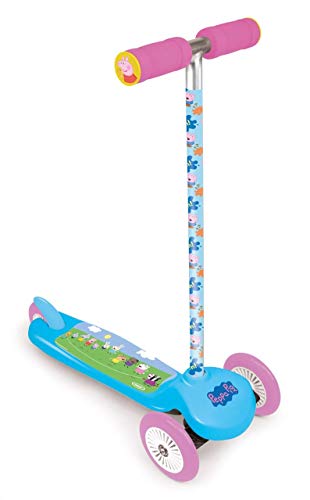 PEPPA PIG - Monopattino Flex a 3 ruote, multicolore, taglia unica (mod. OPEP199).