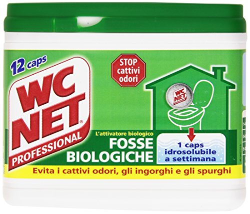 Wc Net - Fosse Biologiche - 12 Caps - 216 gr