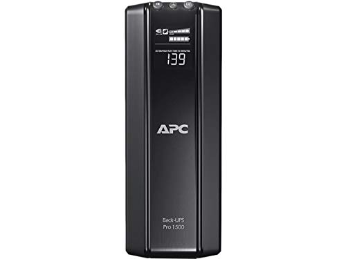 APC Power-Saving Back-UPS PRO - BR1500GI - Gruppo di Continuità (UPS) 1500VA (AVR, 10 Uscite IEC-C13, USB, Shutdown Software, Risparmio Energetico)
