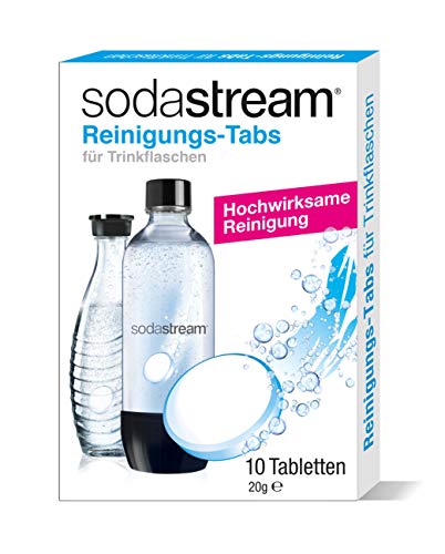 SodaStream, Pastiglie per la Pulizia Bottiglie, 10 Unità