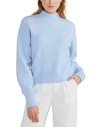 Woolen Bloom Maglione Donna Invernali Manica Lunga Grosso Felpa Ragazza Pullover Lavorato a Maglia Accogliente Camicetta Allentata Casual Top Autunno