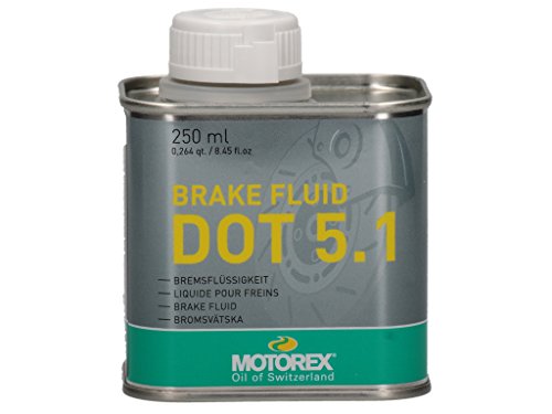 Motorex, Brake Fluid DOT 5.1, liquido per freni, 250 ml (etichetta in lingua italiana non garantita)