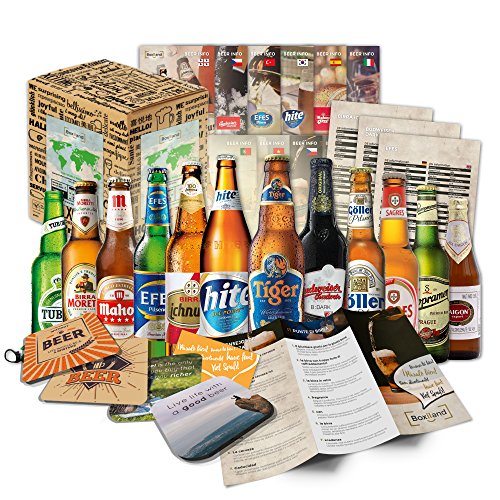 12 Birre di mondo il mondo le migliori birre del mondo dare con scatolaregalo (nessuna birra a buon mercato)