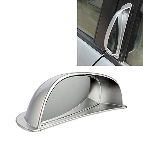 Ricambi Auto MMGZ -089 Car Blind Spot retrovisione Wide Angle Mirror (Argento) Sono di buona qualità (Color : Silver)