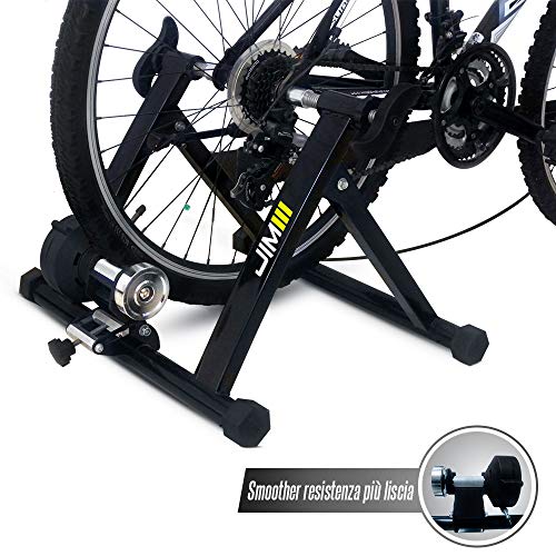 JIM Fitness - Rullo Magnetico per Allenamento Bicicletta Indoor
