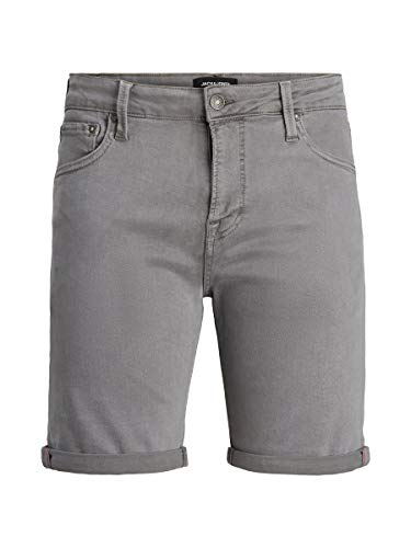 JACK & JONES JJIRICK JJICON Shorts AMA STS Pantaloncini, Grigio Denim, XXL Uomo