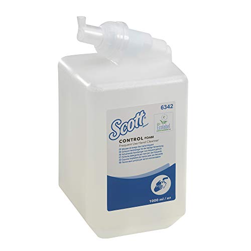 Detergente per mani per uso frequente in schiuma Scott* Control 6342, rosa, 1 x 1 litro (totale 1 litro)