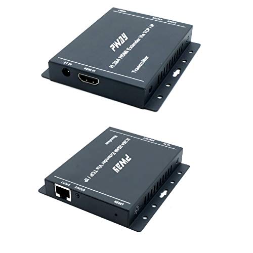 PW-DT216L HDMI Extender 500ft (150m) Ethernet su TCP/IP Trasmissione di segnali audio e video tramite cavo Cat5/5e/6/7 Supporto da 1 a molti, 1080P, 3D, funzione EDID