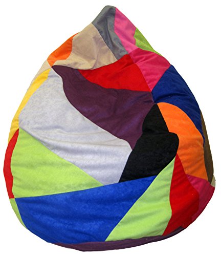 Heunec 670891 – Pouf Patchwork 120 L, Multicolore