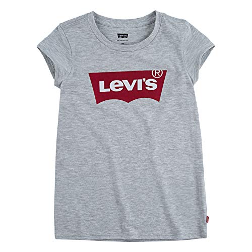 Levi's Kids Lvg Ss Batwing Tee T-shirt Bambina Light Gray Heather 16 anni