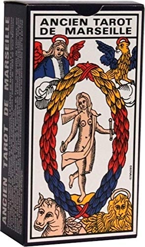 Jeu de Cartes : Tarot de Marseille (78 Cartes + Livret) [Importato dalla Francia]