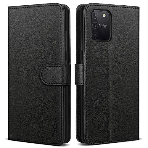 Vakoo Serie Wallet Cover per Samsung Galaxy S10 Lite Custodia, Nero