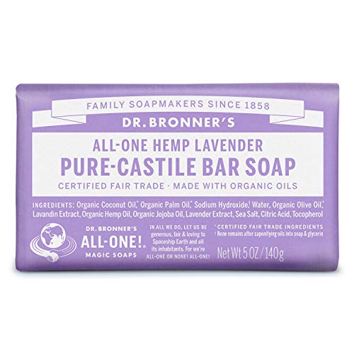 Dr Bronner organico lavanda Soap Bar 140g