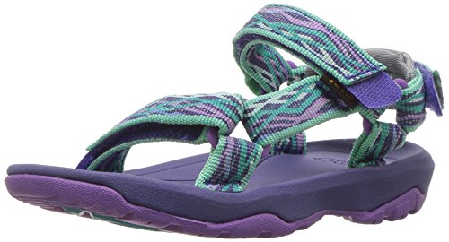 Teva - Sandali unisex per bambini, Y Hurricane XLT 2, (Delmar Sea Glass Purple), 28 EU