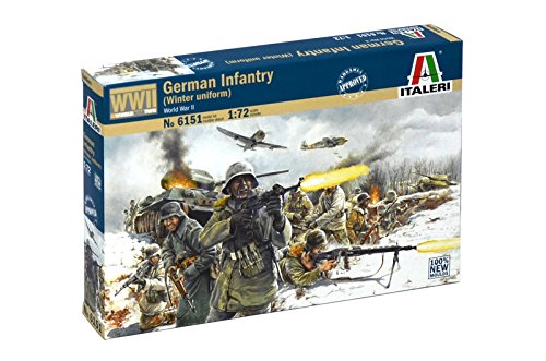 Italeri 6151 - German Infantry - Winter Uniform (WWII) Scala 1:72