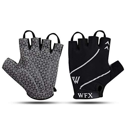 WESTWOOD FOX WFX - Guanti da ciclismo con dita intere, touchscreen, per mountain bike, da uomo, senza dita e senza dita, traspiranti