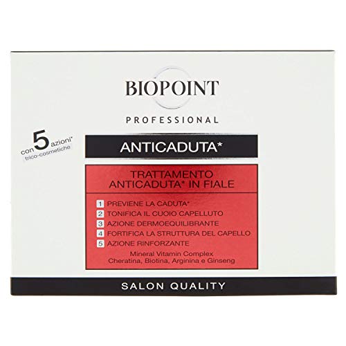 Biopoint Tratamento Capeli Anticaduta in fiale - 10 fiale x 7 ml.